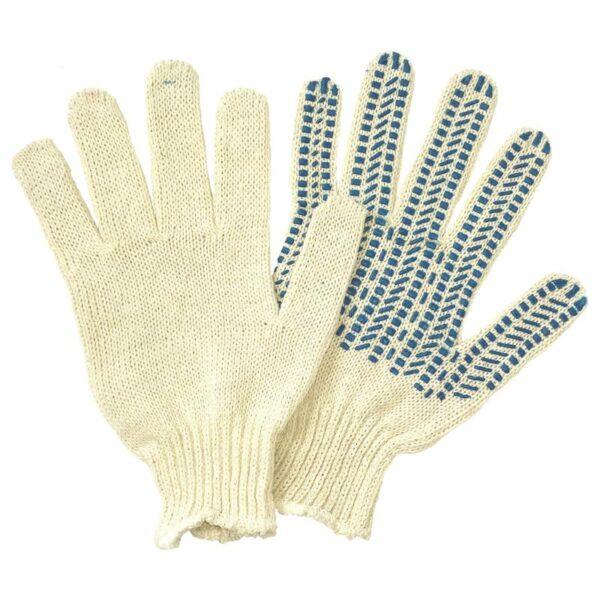 Хлопчатобумажные перчатки 7,5класс, 6 нитка